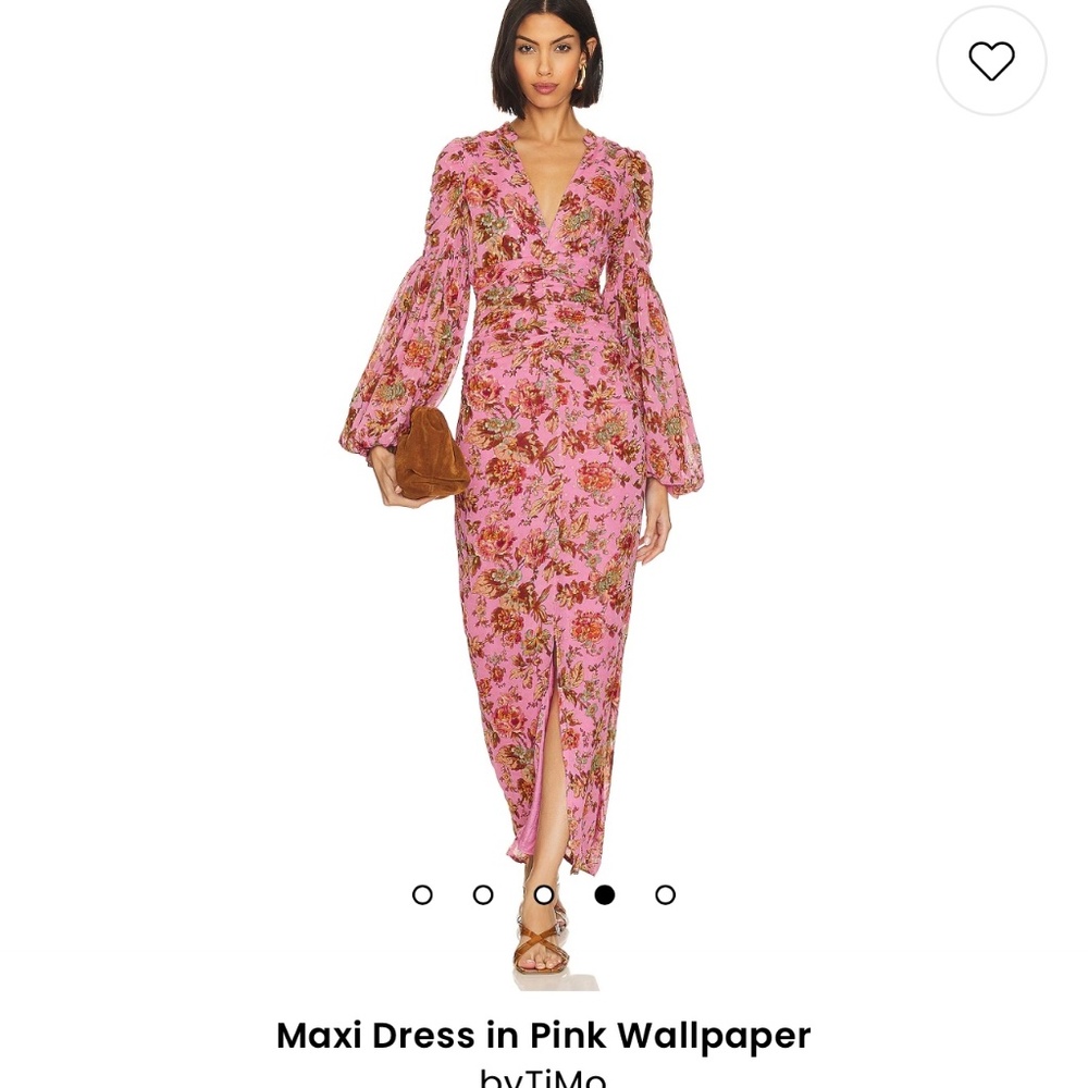 By Timo Pink wallpaper dress